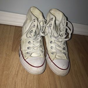 White high top converse